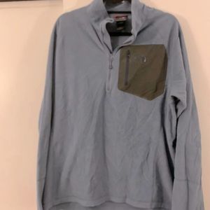 Blue Quarterzip Northface Fleece